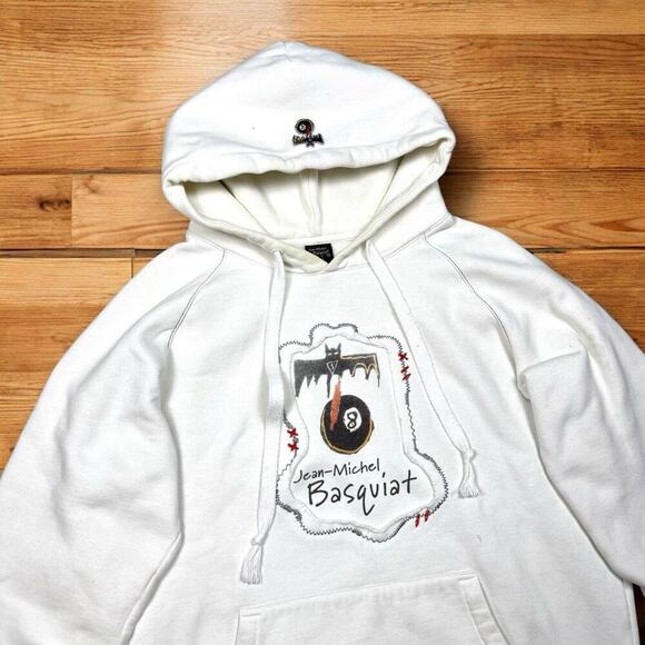 Jean-Michel Basquiat By Spris Hoodie Women Size Large Heavyweights Arts Graphic - Picture 1 of 9